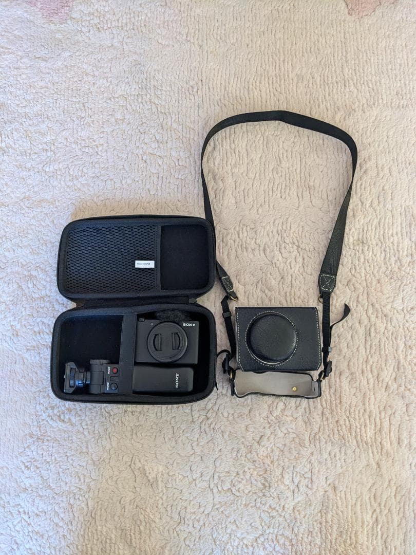 SONY ZV-1F カメラセット カバー/ケース/シューティンググリップ