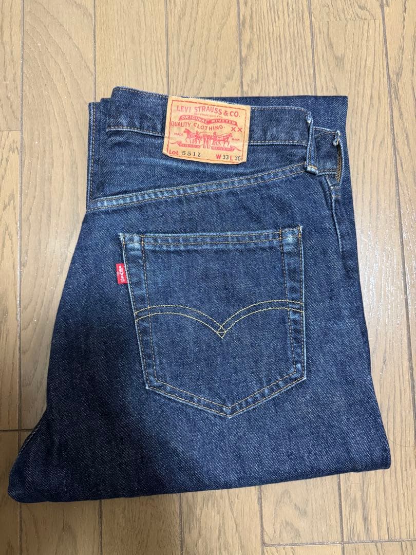 【90s】Levi's 551ZXX 濃紺W33 ゴールデンサイズ