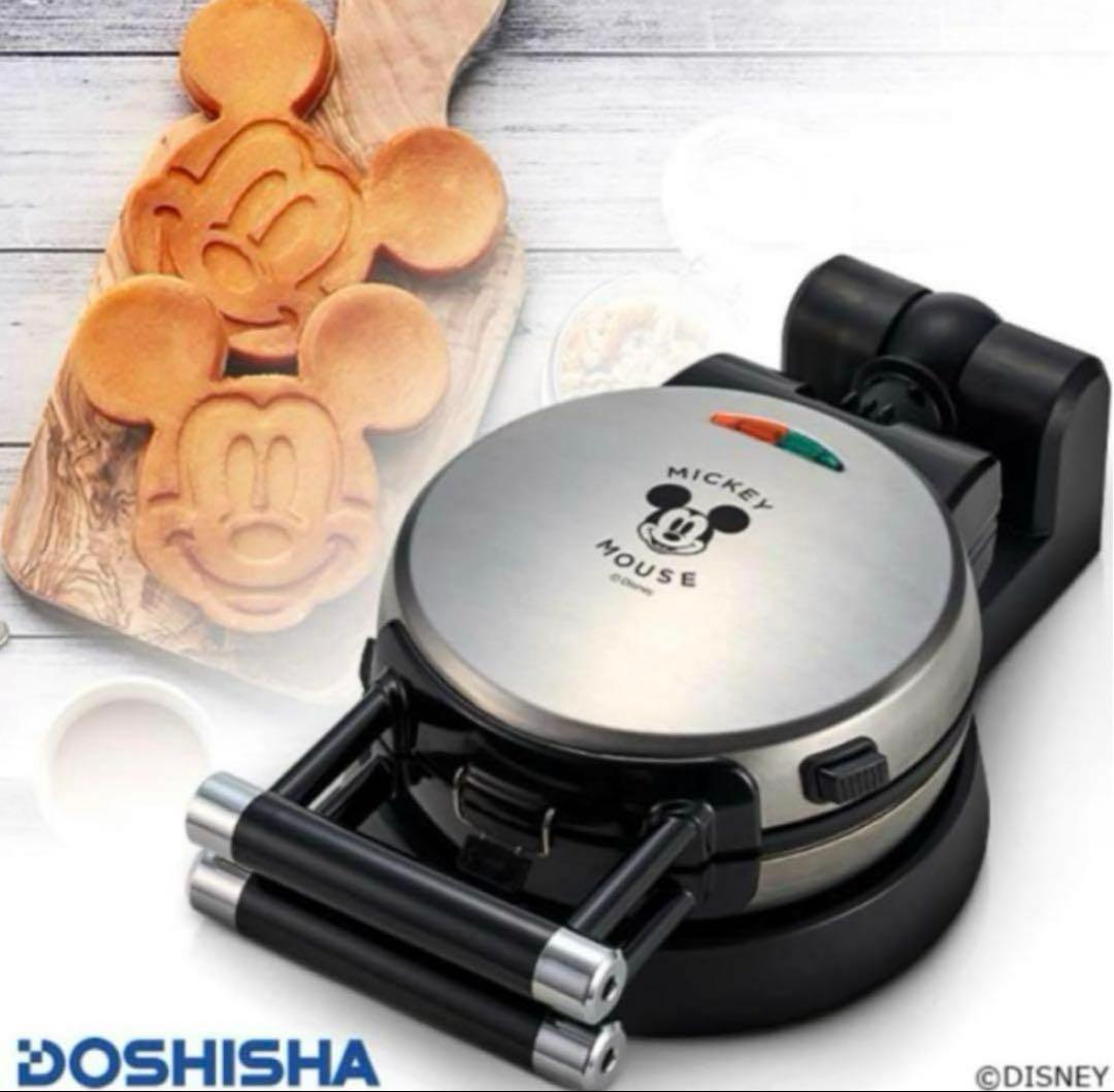 DOSHISHA ミッキーワッフルメーカー ドウジシャ　ミッキーマウス