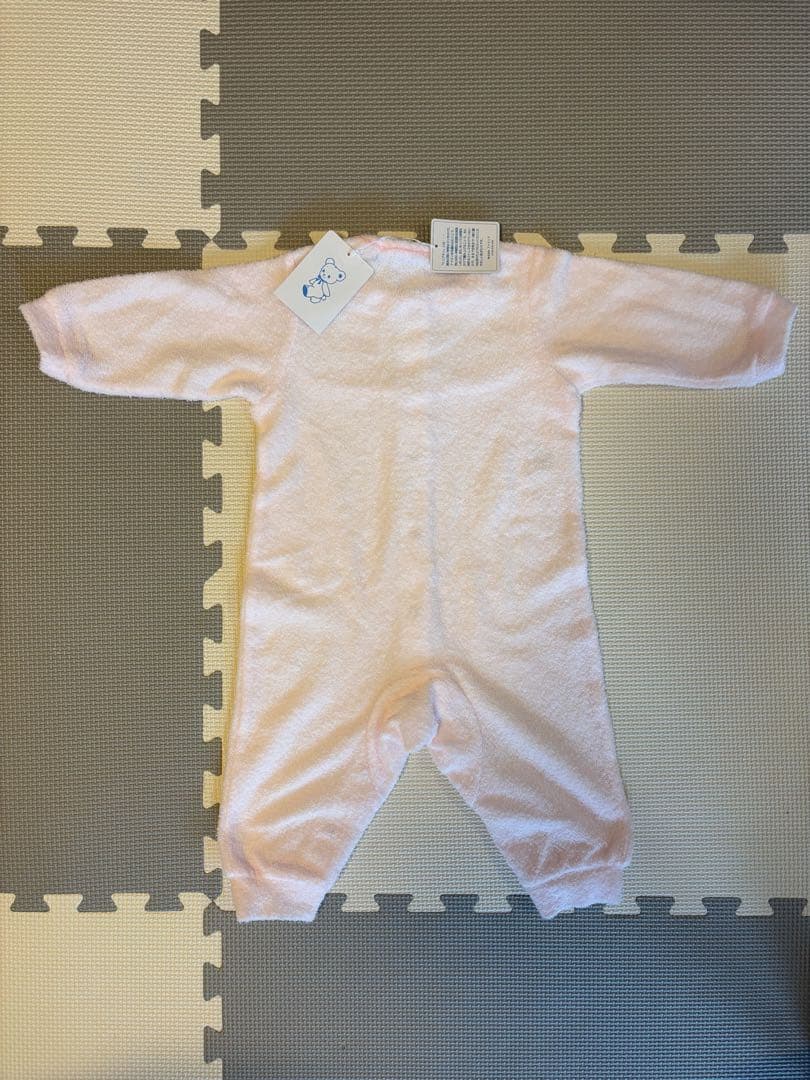 【新品未使用ファミリア】ピンク色ロンパース 70サイズ