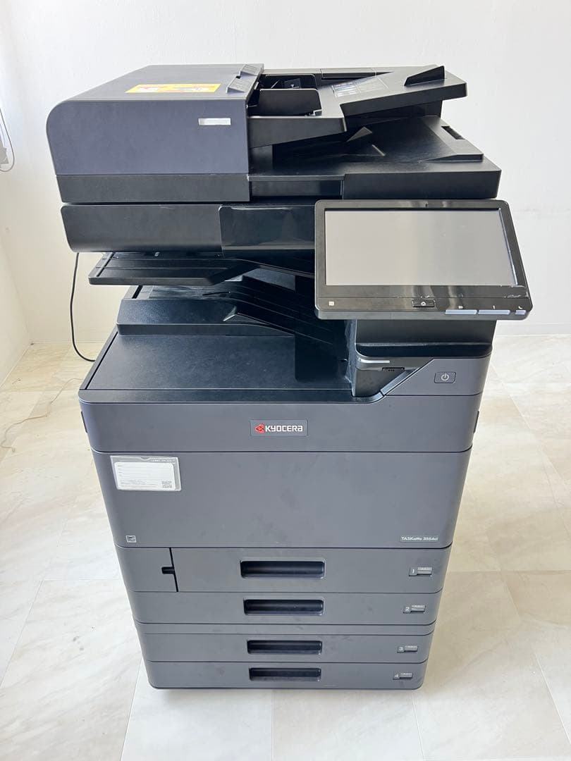 KYOCERA　カラー複合機　業務プリンター　TASK3554ci トナー4本付