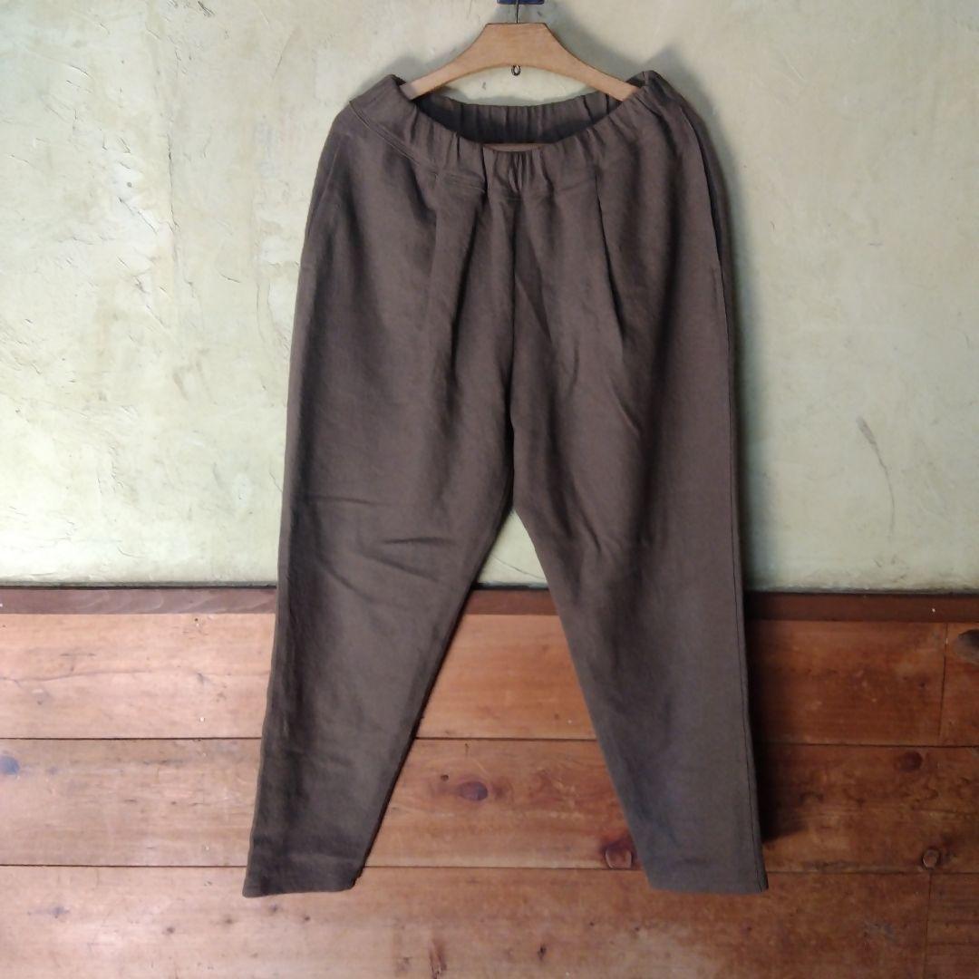 JURGEN LEHL プレスウールパンツL ババグーリevameva