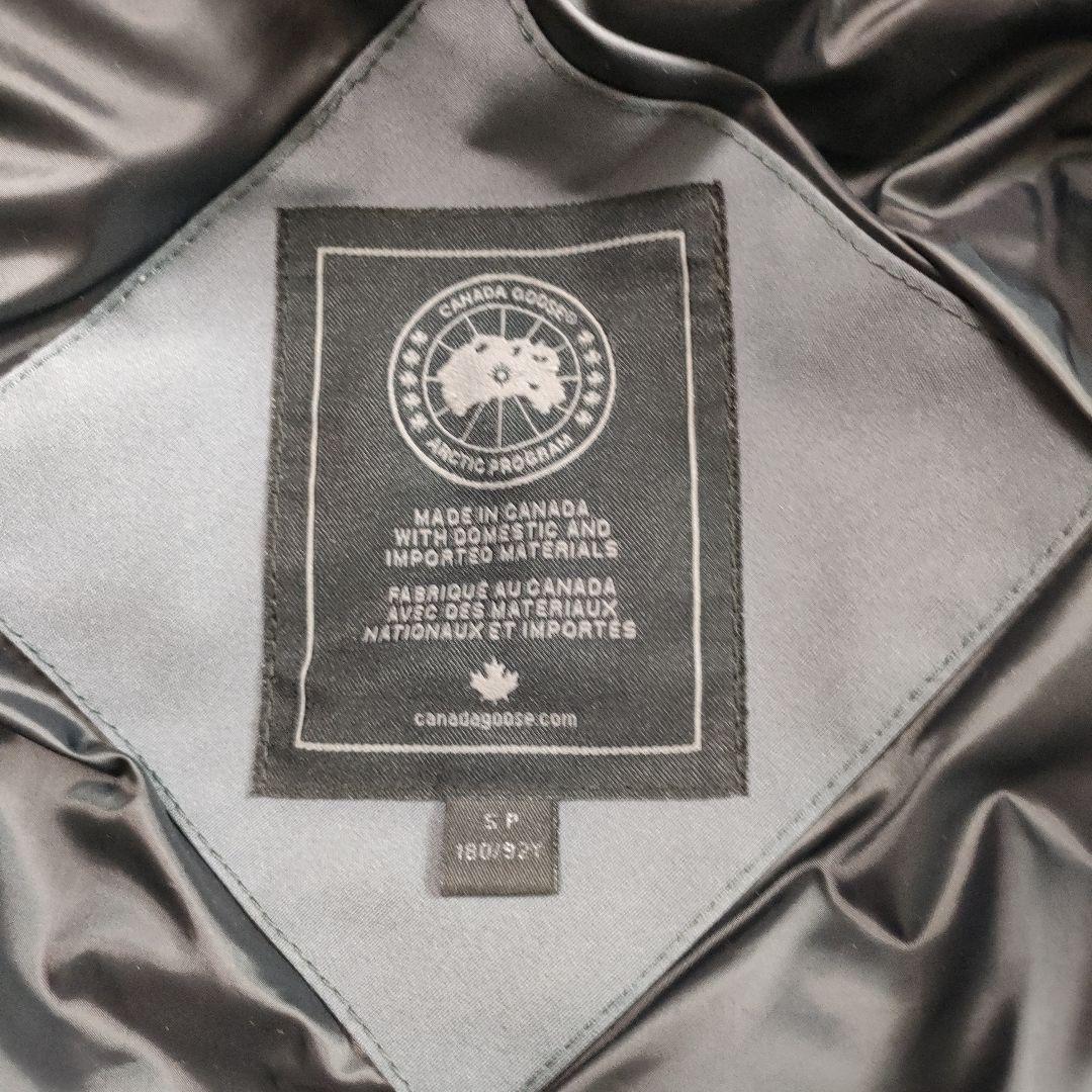 極美品✨カナダグース ブラックレーベル マクミランパーカ　ダウンジャケット　S