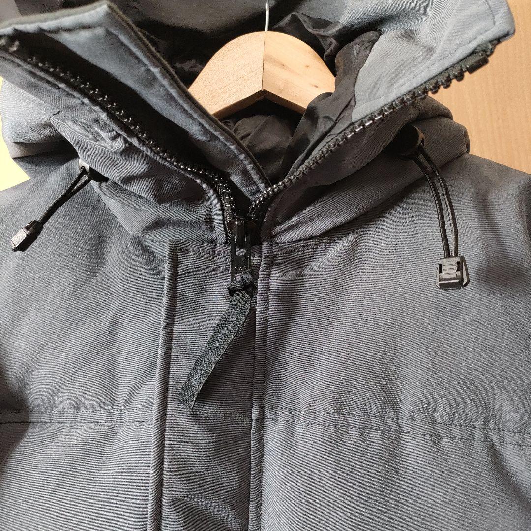 極美品✨カナダグース ブラックレーベル マクミランパーカ　ダウンジャケット　S