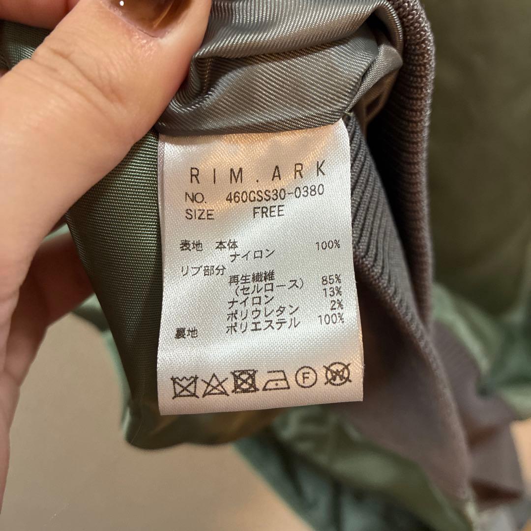 RIM.ARK オリーブグリーン ベスト・ジレ