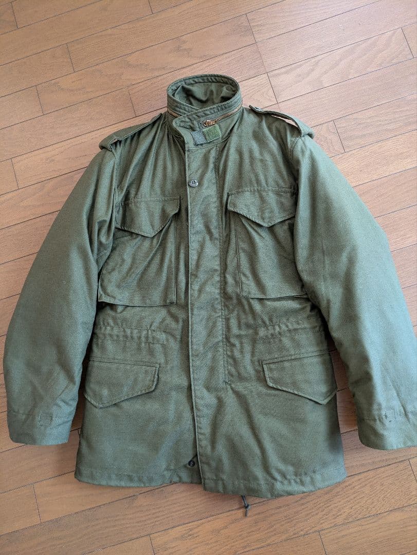 80s ALPHA M−65 フィールドジャケット