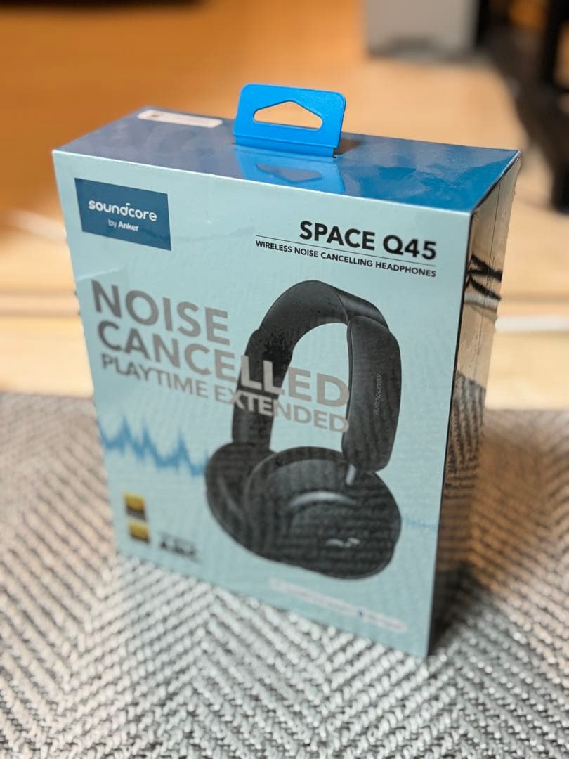 【未使用】soundcore SPACE Q45 ワイヤレスヘッドホン