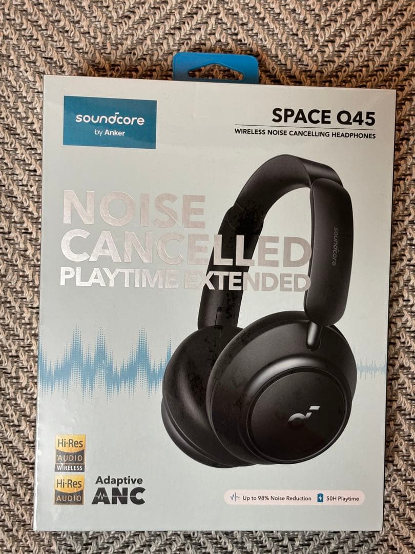 【未使用】soundcore SPACE Q45 ワイヤレスヘッドホン