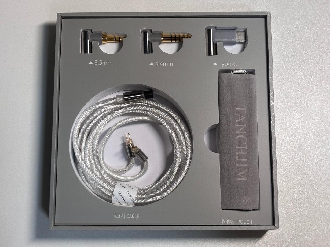 イヤホン TANCHJIM CABLE X