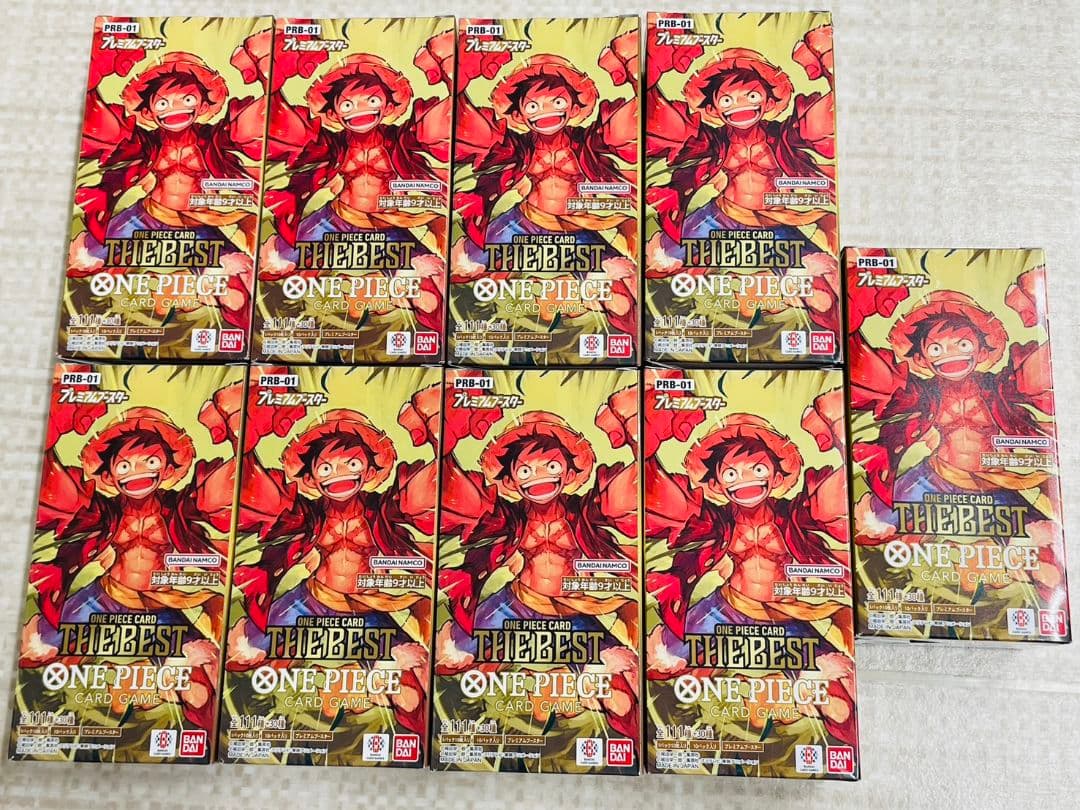 未開封　9BOX　ワンピースカード　THE BEST プレミアムブースター