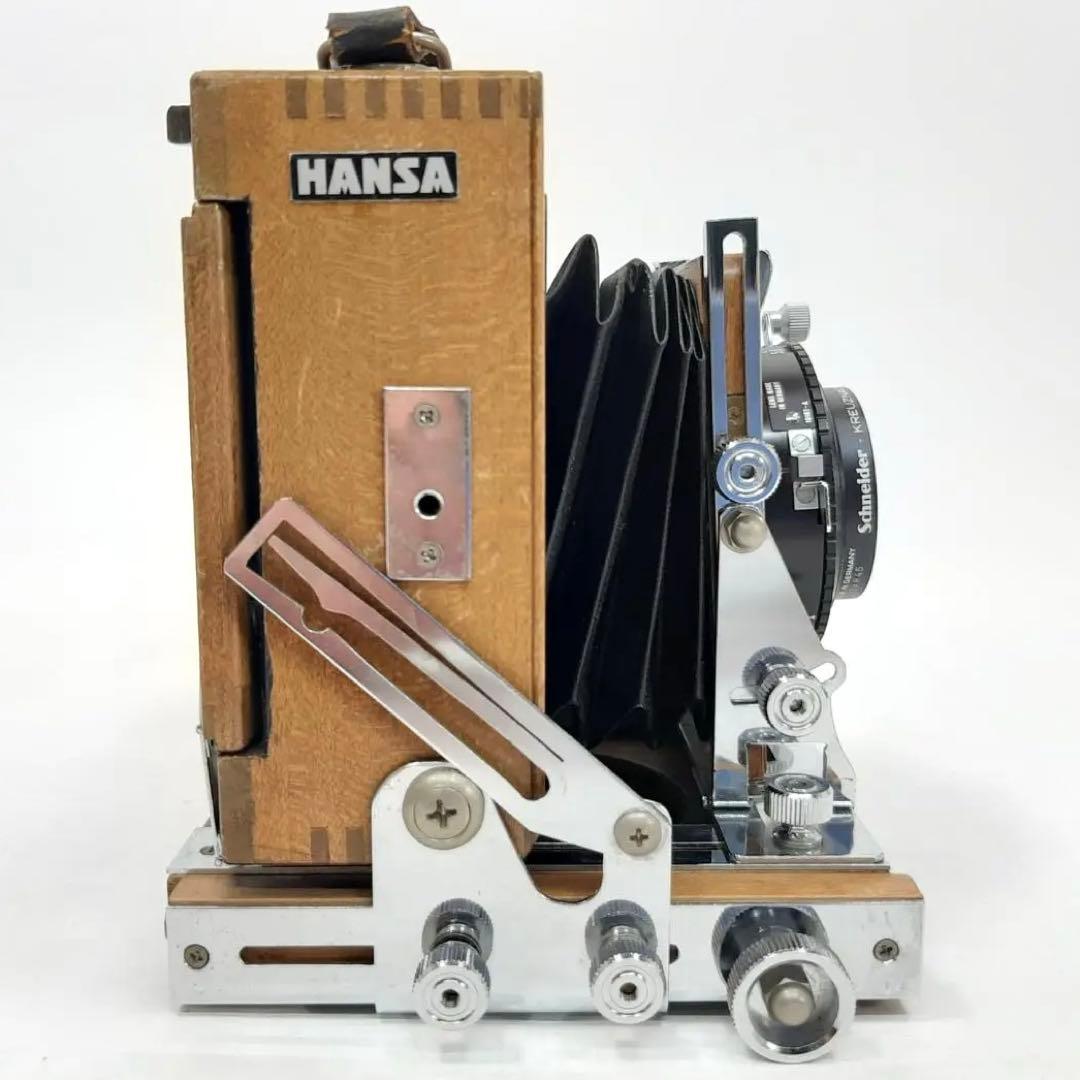 HANSA 蛇腹カメラ シュナイダー ジンマーS 100/5.6 MC コパル