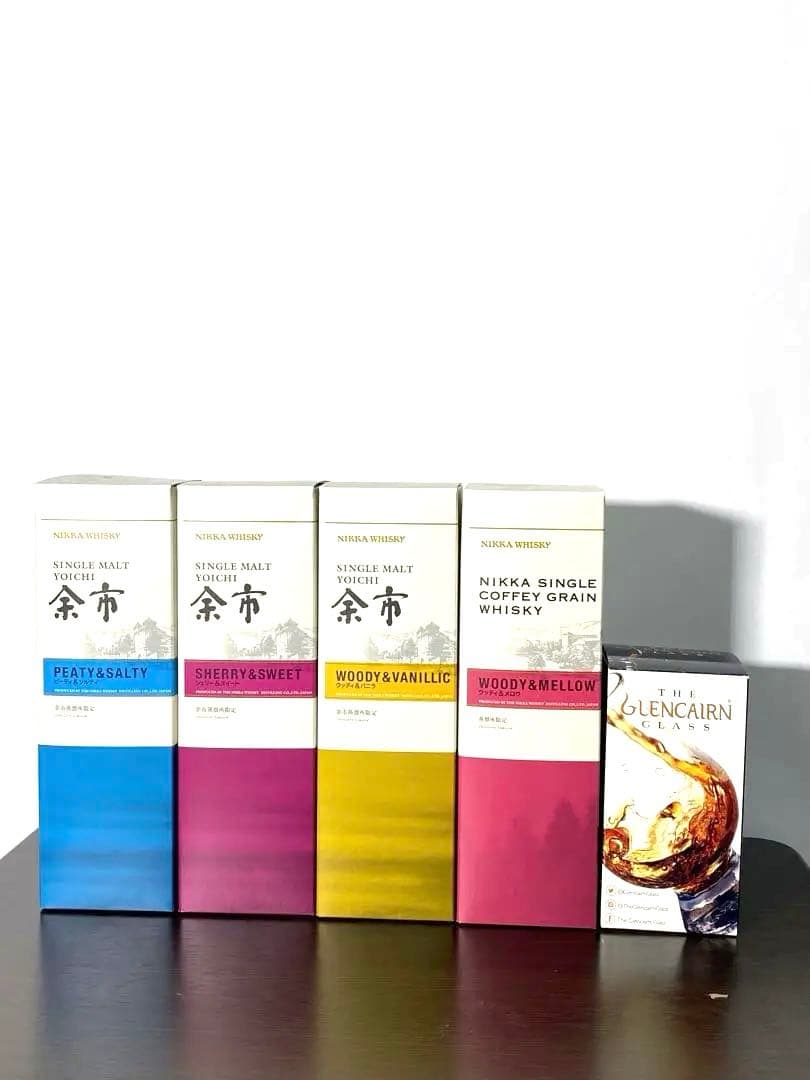 希少　ニッカウイスキー　余市蒸留所限定　500ml×4本 おまけ付き