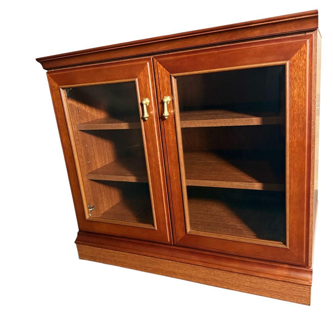 HR798 MARUNI マルニ木工 地中海シリーズ ローボードガラス扉