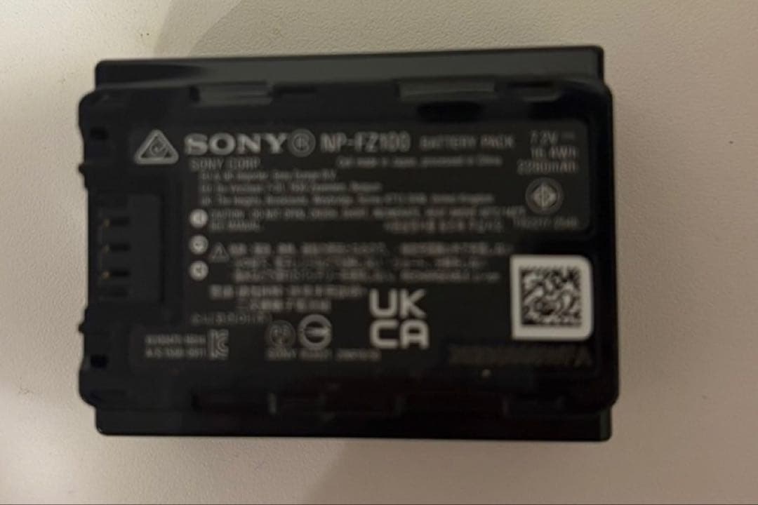 SONY α7C II（ILCE-7CM2） シャッター回数181回
