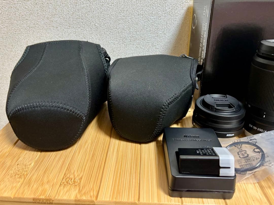 Nikon Z50キットレンズ2本付き