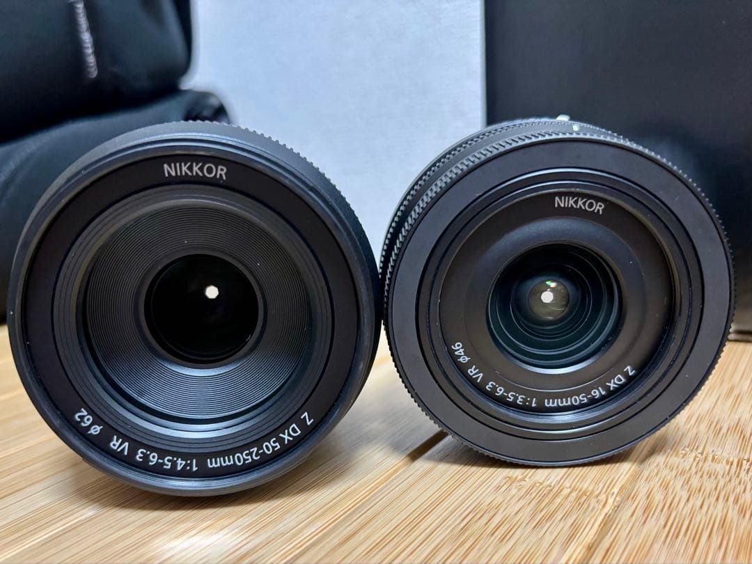 Nikon Z50キットレンズ2本付き