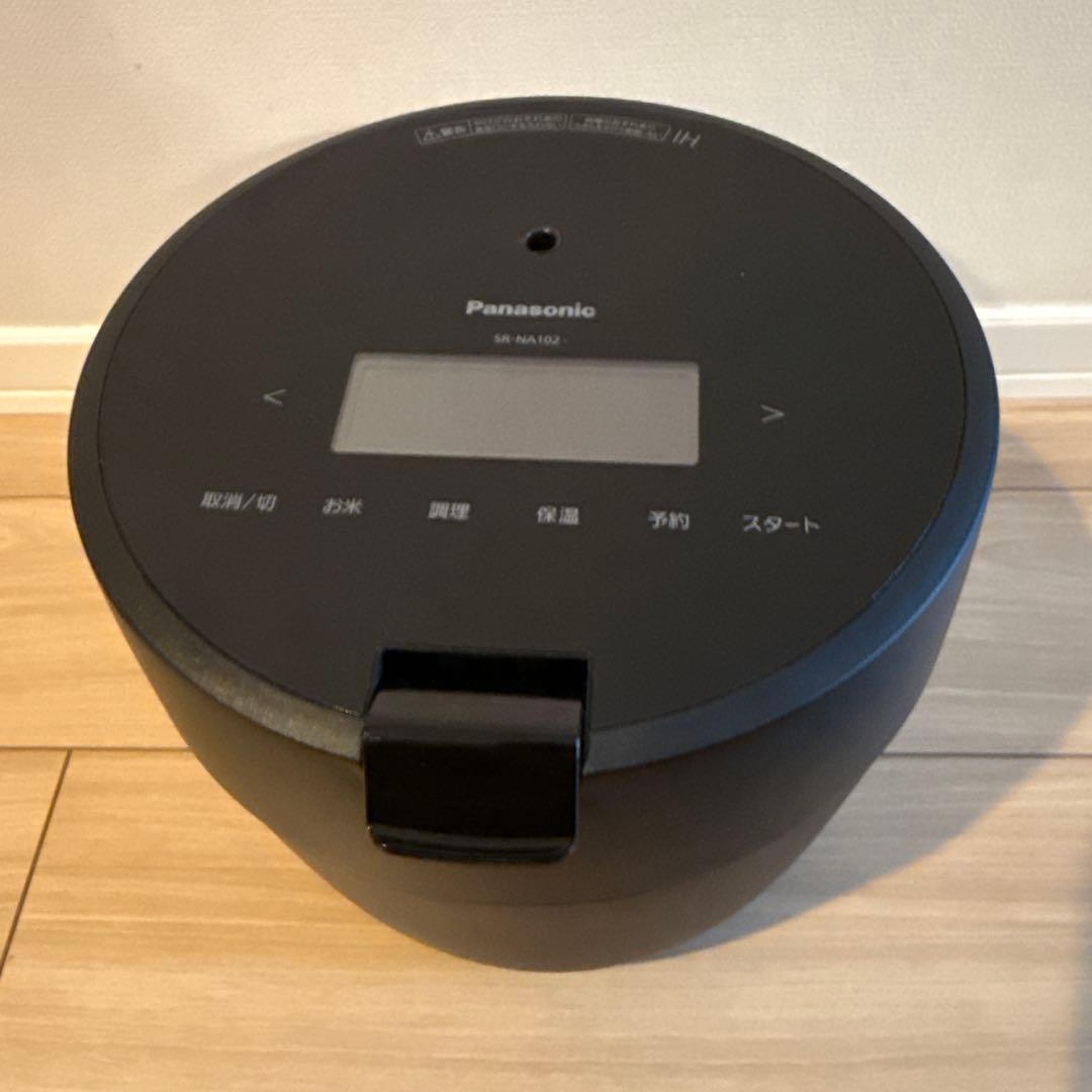 Panasonic 炊飯器 ブラック SR-NA102