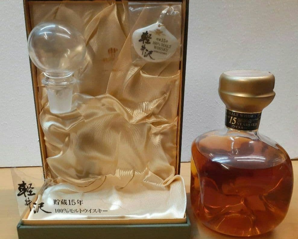 軽井沢貯蔵15年　720ml　43度　ウィスキー　100%モルト　未開封