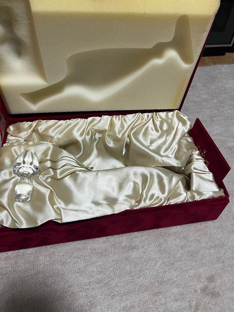 ロイヤルバカラ　ブランデー　シリアルナンバー　替え栓　箱　高級　クリスタル