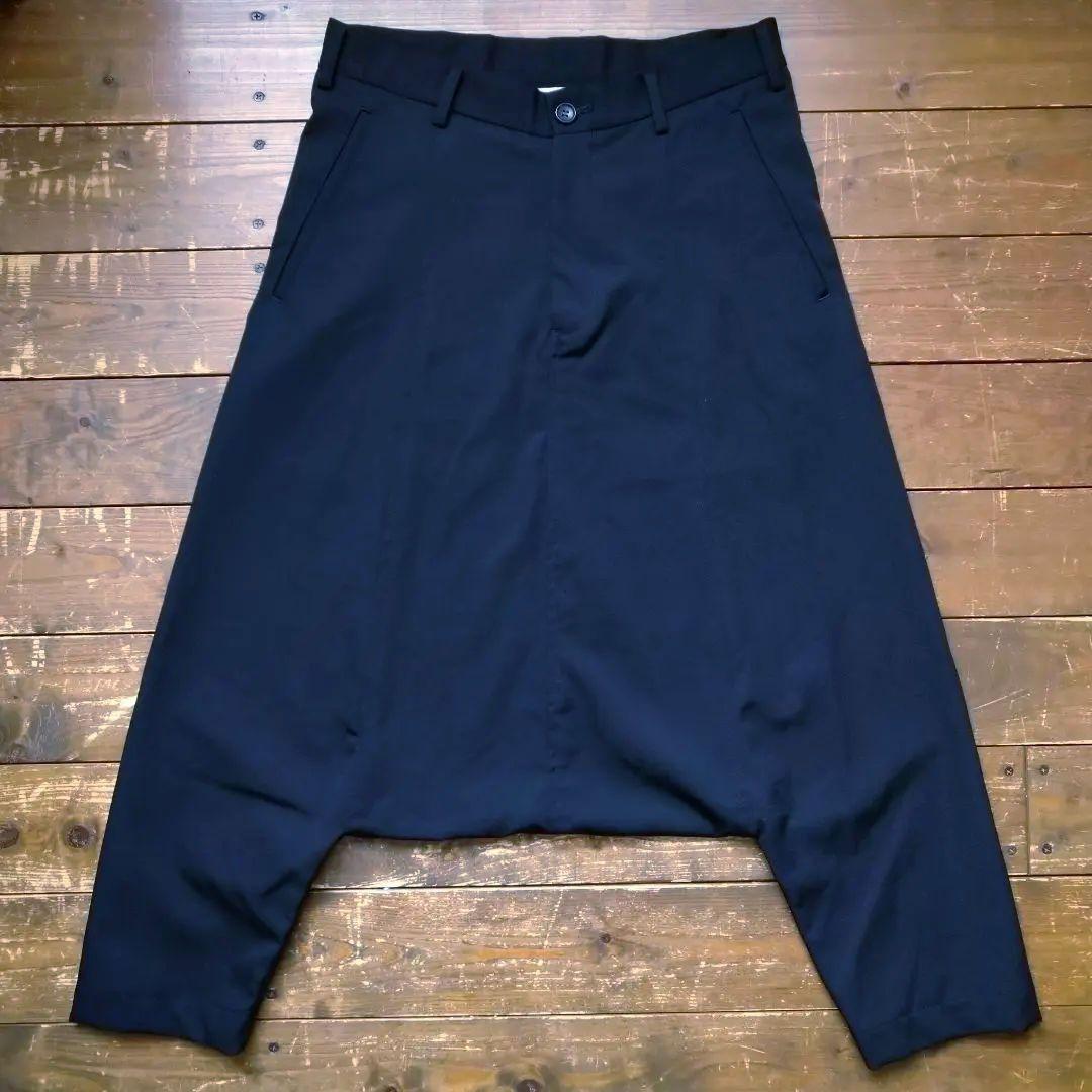 COMME des GARCONS サルエルパンツ ウール ブラック