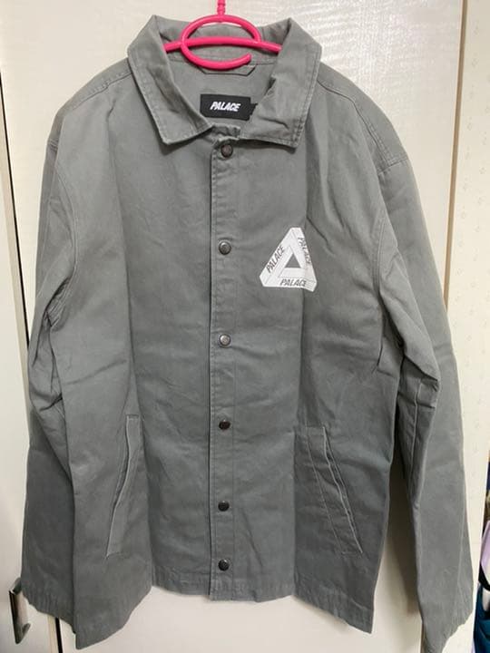 Palace grey coach jacket コーチジャケット　コットン