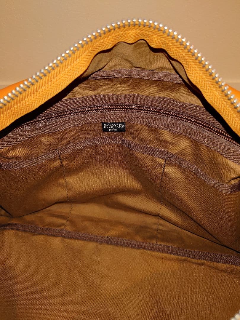 PORTER BOSTON BAG キャメル