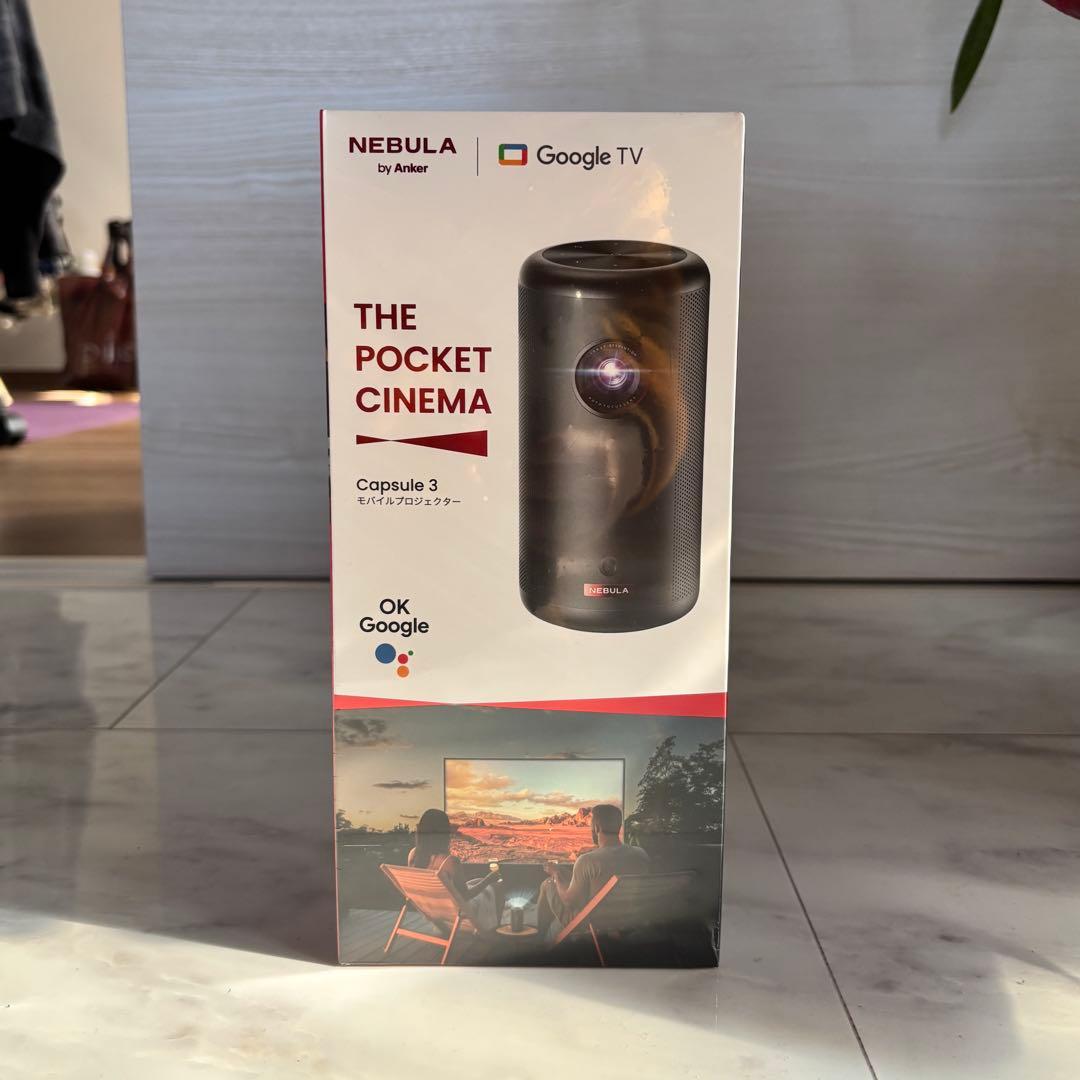 新品未開封　ANKER Nebula Capsule 3 ネビュラカプセル3