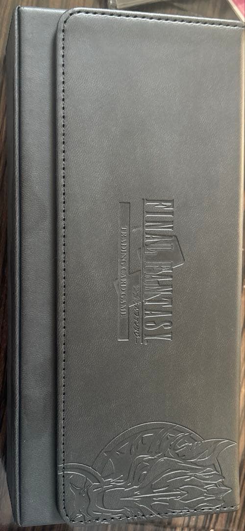 FFTCG クラウディウルフ レザーデッキケース　mtg ファイルファンタジー