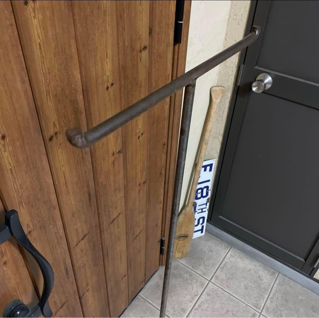 【BECK 様まとめ品②】インダストリアル アイアン T字ハンガーラック