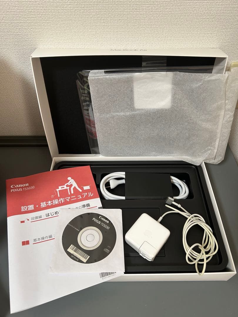 MacBookAir13インチ（2017）Office・付属品付/バッテリー良好