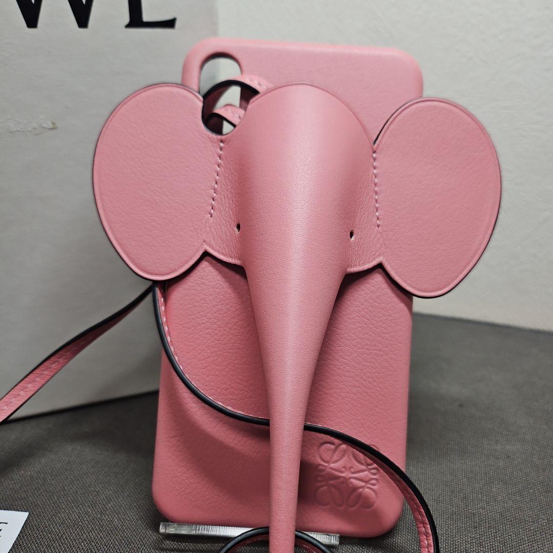 美品 LOEWE ロエベ エレファント バンパー iPhone XS MAX