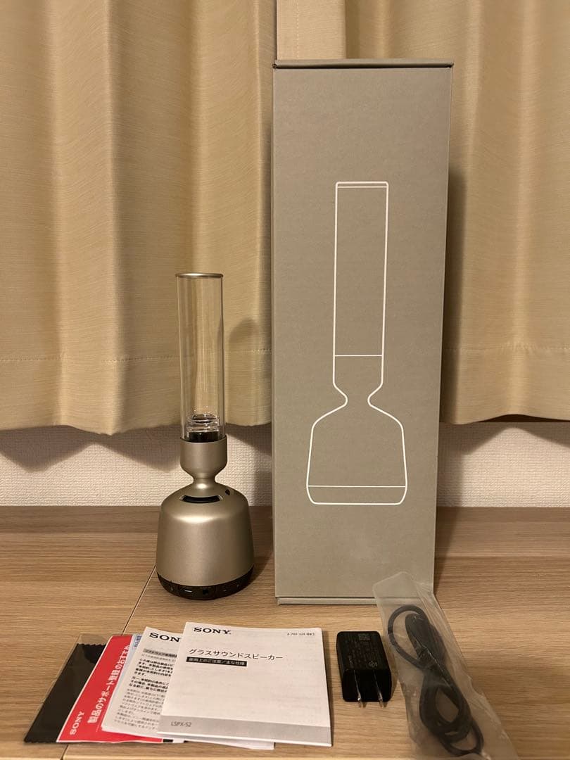 SONY グラスサウンドスピーカー　LSPX-S2