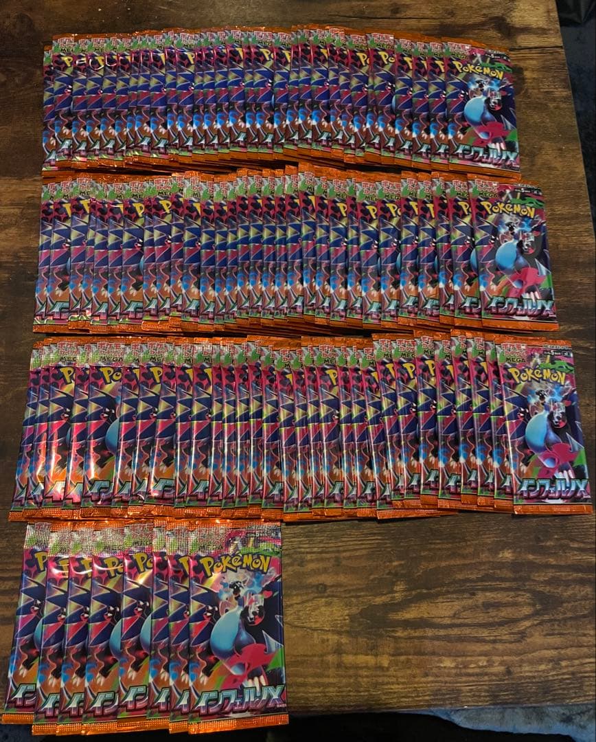 し*ず様 ポケモンカード252パック　まとめ売り5種(テラスタルフェスex等)