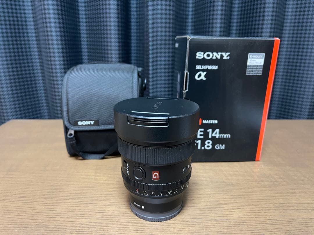 SONY E 14mm F1.8 GM レンズ 本体