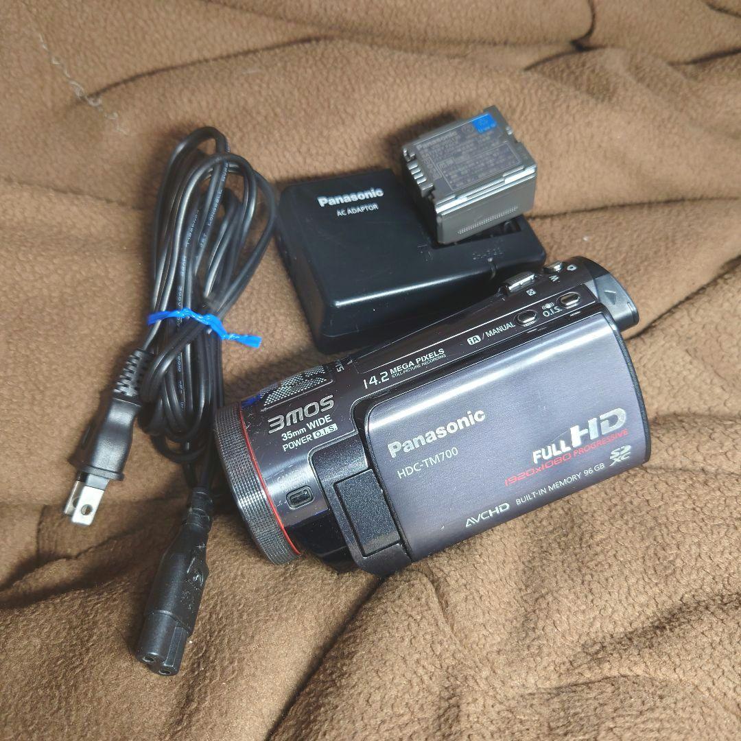 パナソニック★ハンディカムHDC-TM700★動作品ビデオカメラ送料無料