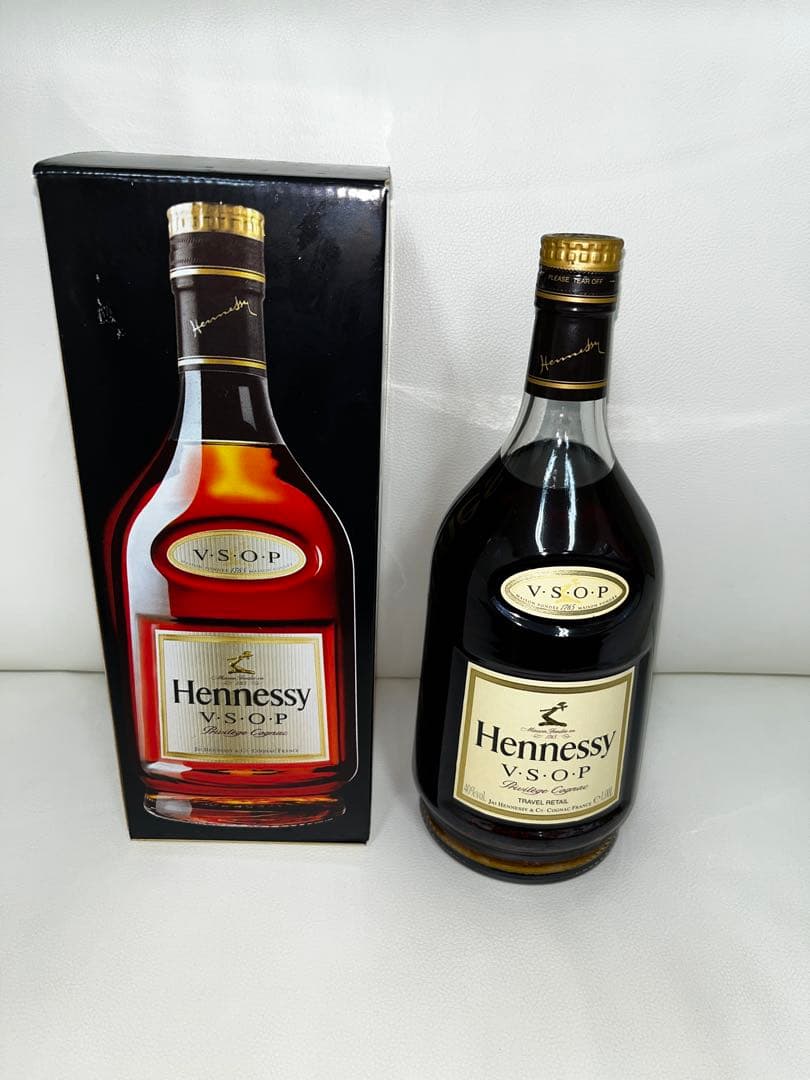 美品！古酒Hennessy VSOP ブランデー 箱入り