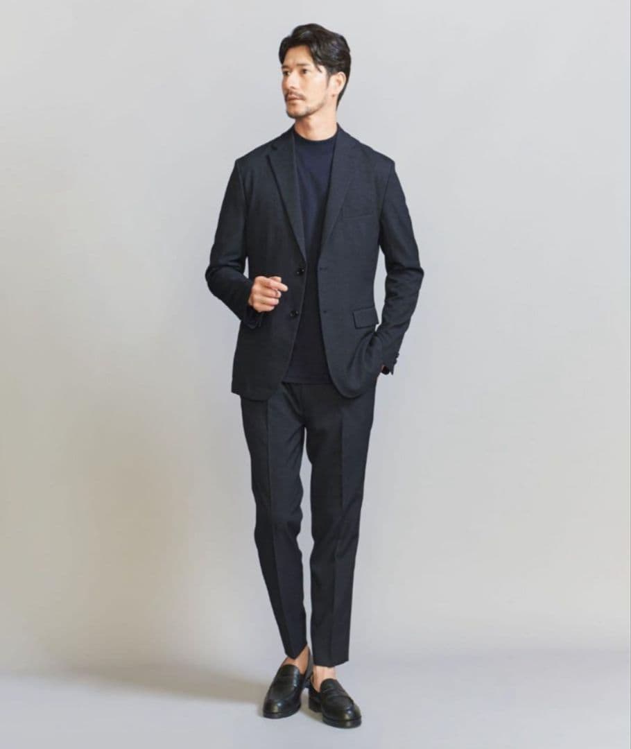 【BEAUTY&YOUTH UNITED ARROWS】 セットアップ　ネイビー