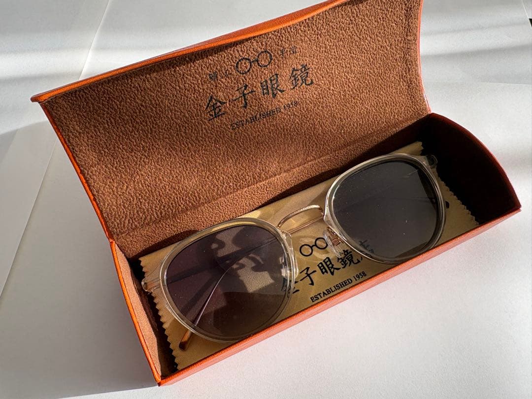 金子眼鏡 サングラス