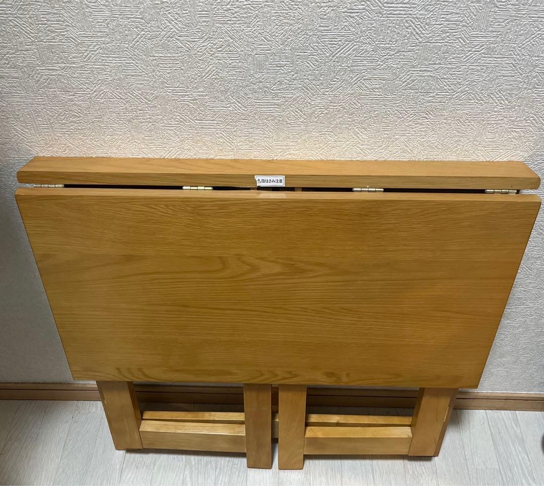 【直接引取も可】リセノインテリア　折りたたみ式デスク　Olaf