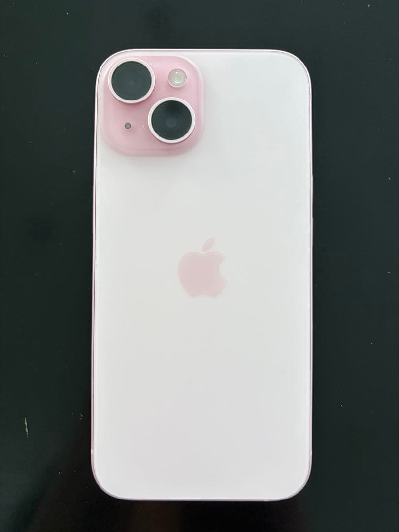iPhone15 128g ピンク　美品　箱、フィルム付き