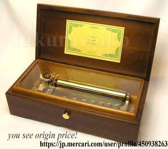 新品72弁ディズニー ♪美女と野獣（３パーツ）オルフェウス720オルゴール