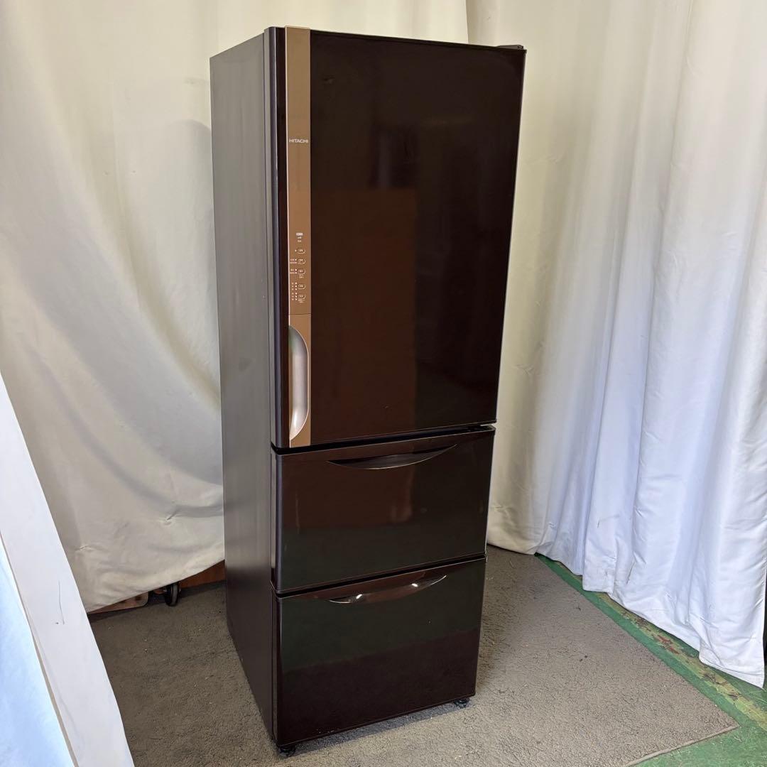 110❤️　冷蔵庫　日立　400ℓ級　大型　右開き　スリム　安い　中古　設置無料