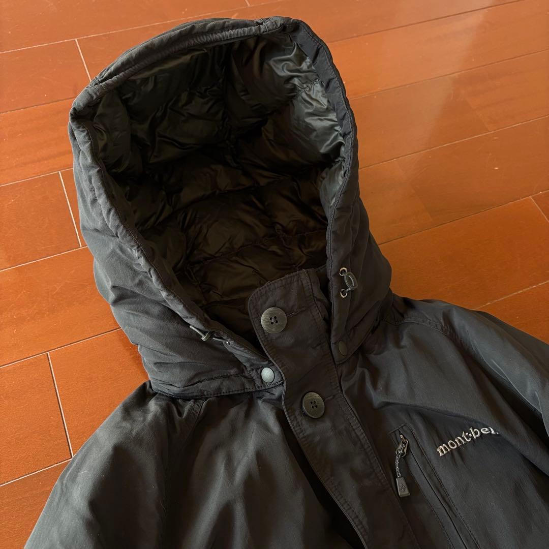 mont-bell ハスキーコート　ダウン　ブラック　黒　Mサイズ　レア