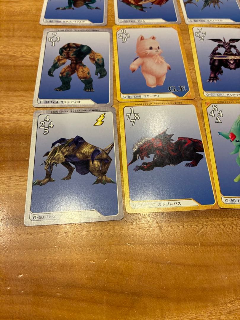 FF8 トリプルトライアド カード 42枚セット　スコール、イデア