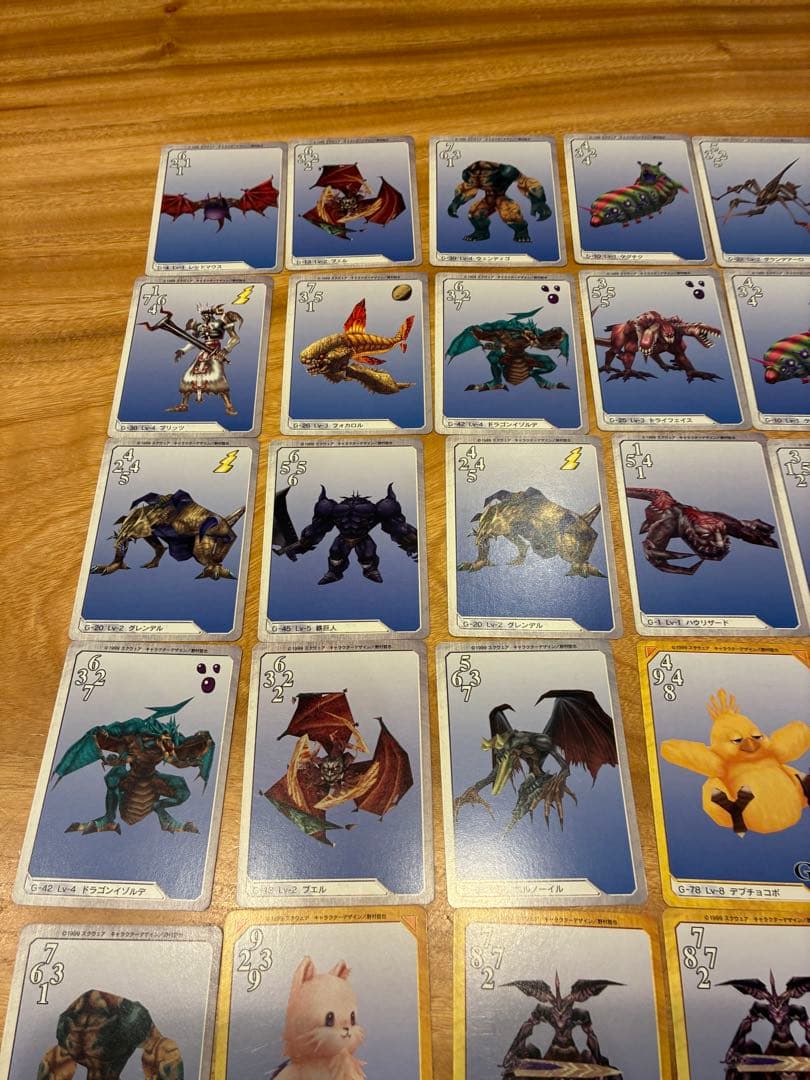 FF8 トリプルトライアド カード 42枚セット　スコール、イデア