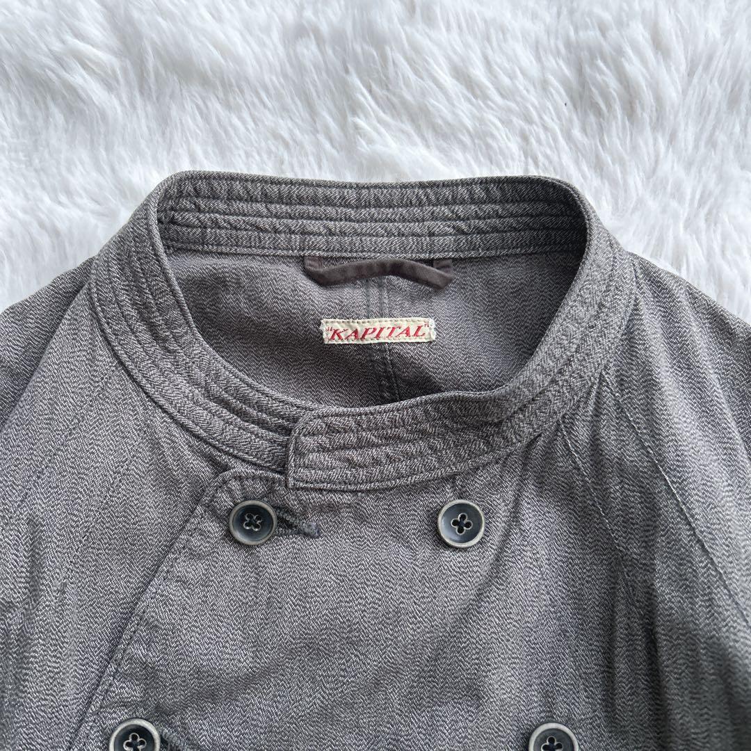 キャピタル★燕尾ジャケット　コットン　ロングシャツ　変形　四国山城工場産