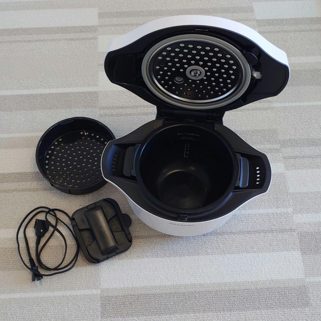 SHARP ヘルシオホットクックKN-HW24F-W 2021年製