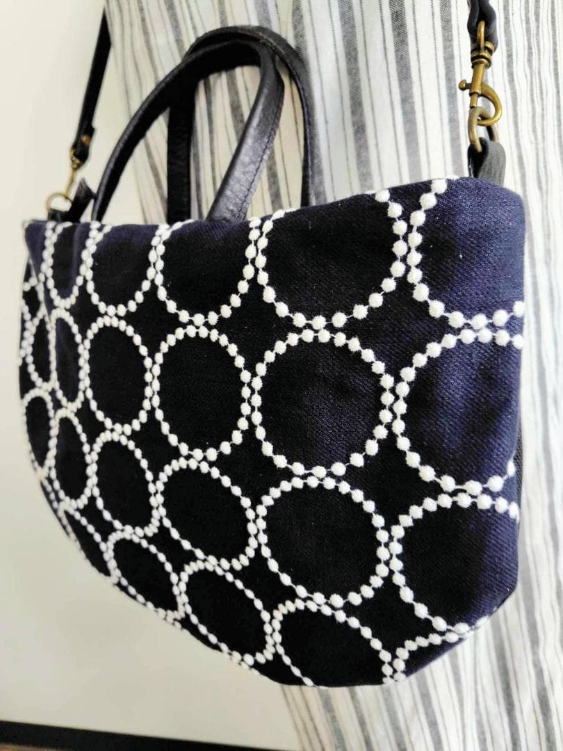 koroke様　2025tambourineタンバリンネイビー×白/Mサイズ