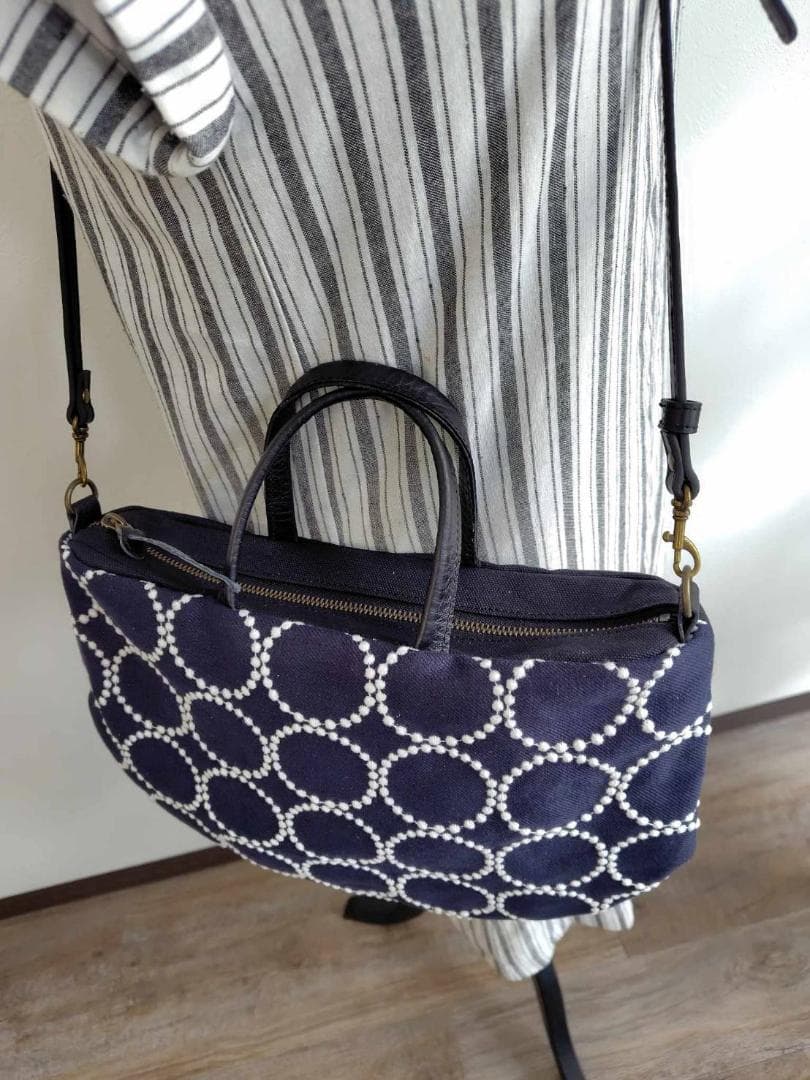 koroke様　2025tambourineタンバリンネイビー×白/Mサイズ