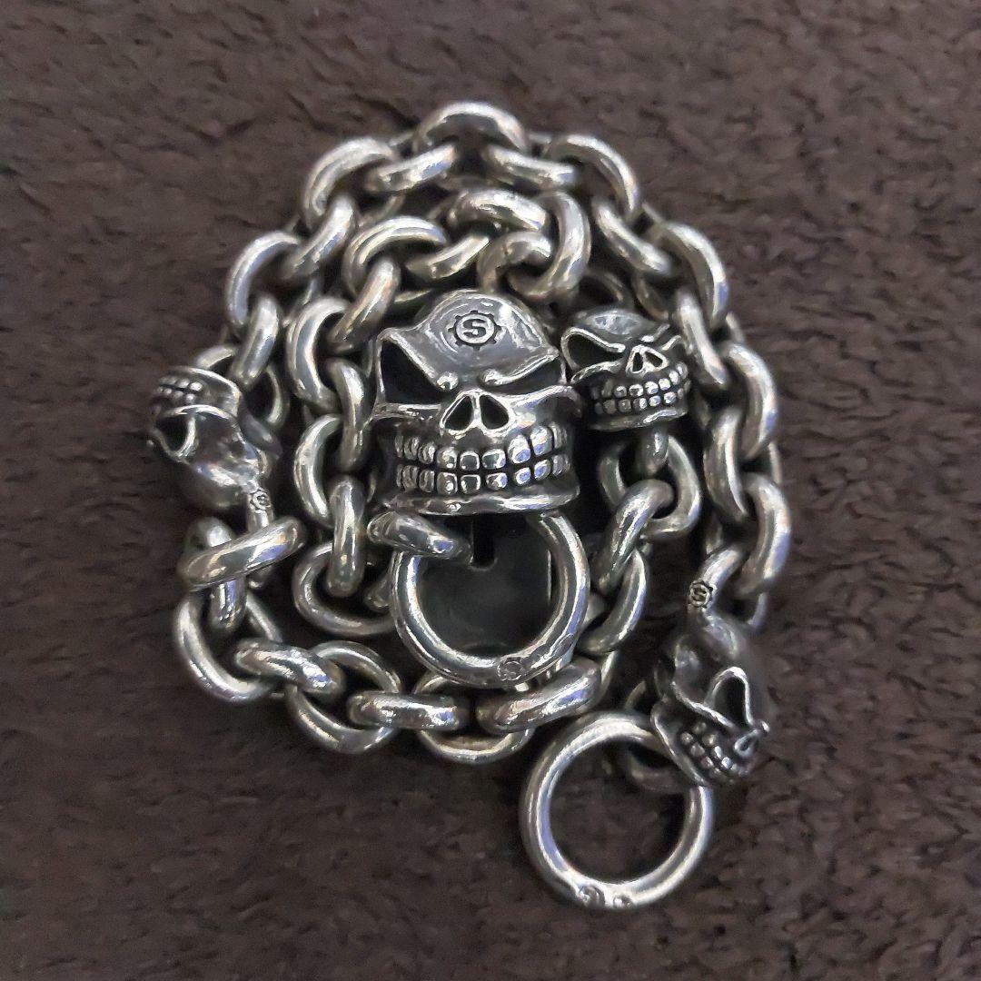 【t.n】スターリンギア　シルバーウォレットチェーン